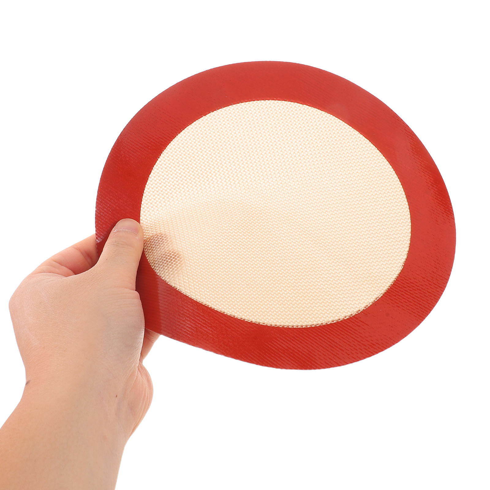 Heat Mat Silicone - 2Pcs Round Silicone Baking Mats Heat