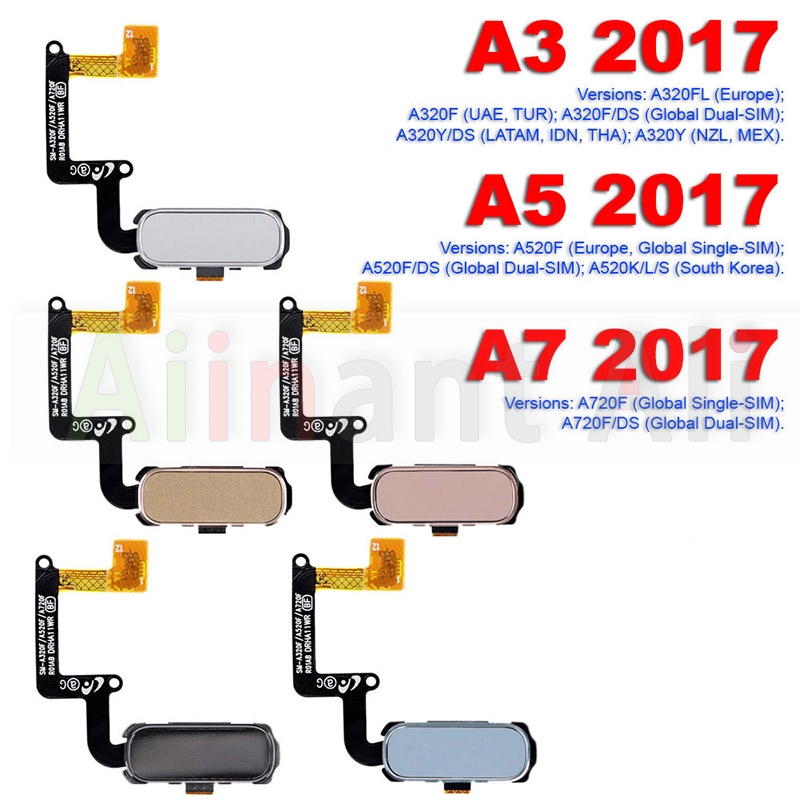 AiinAnt Back Home Button ID Ke - Fingerprint Cable Flex 评论和价格
