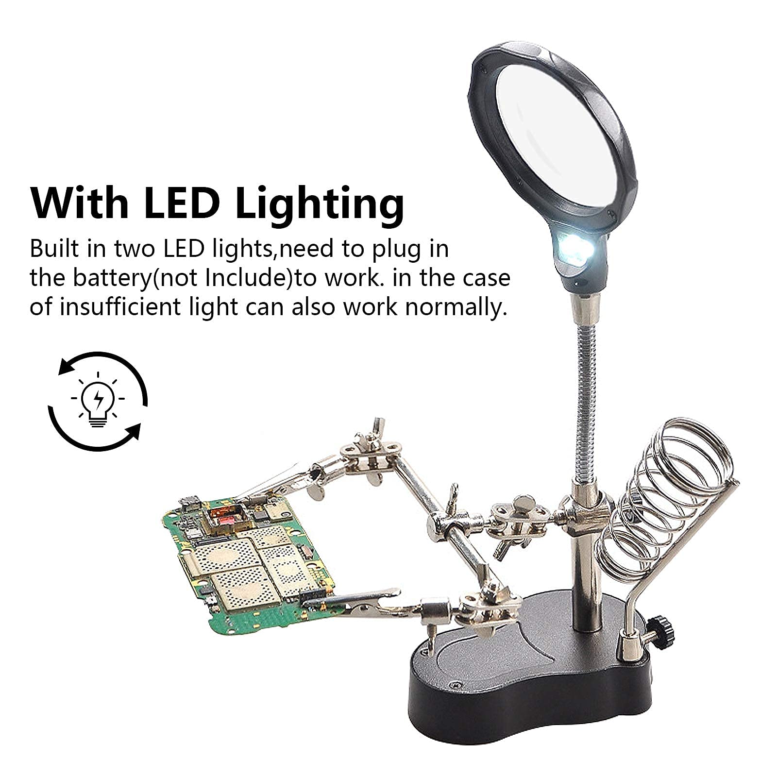 Helping Hands Third Hand Solde - Electronics Repair Lab 评论和价格