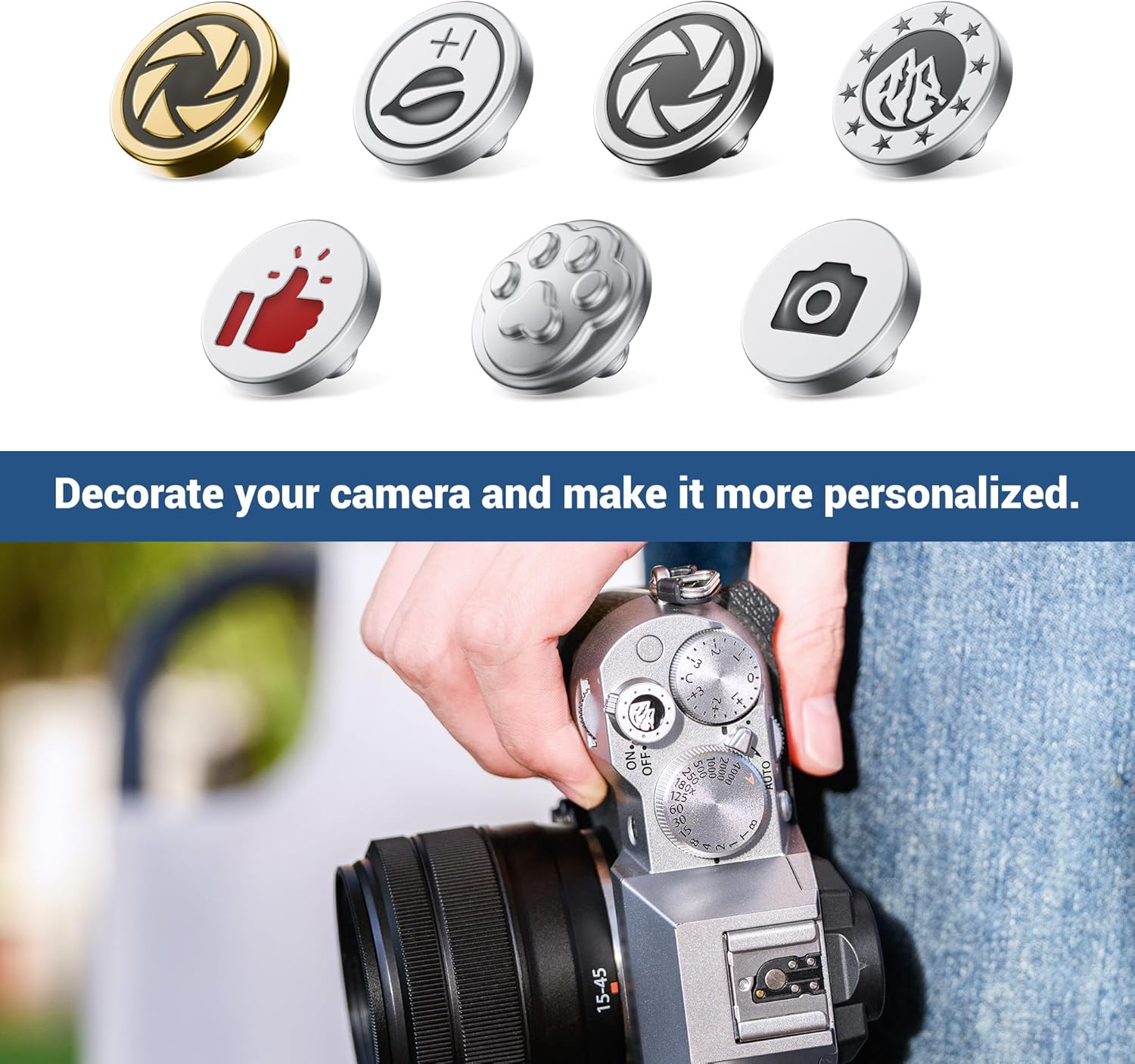 JJC Camera Shutter Button for  - Fujifilm Camera X100Vi 评论和价格
