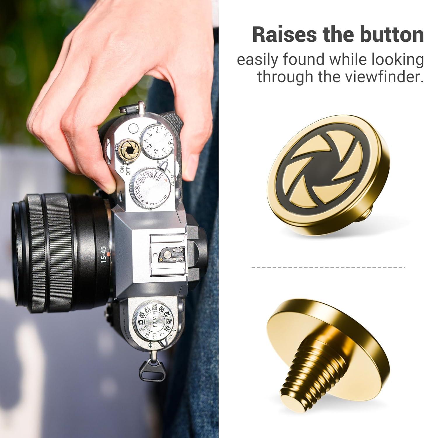 JJC Camera Shutter Button for  - Fujifilm Camera X100Vi 评论和价格