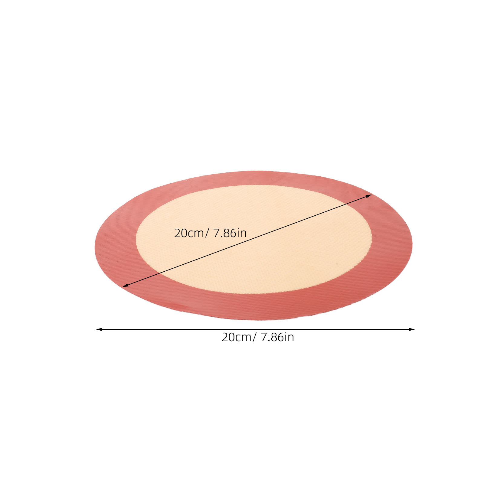 2Pcs Silicone Baking Mats Roun - Heat Mat Silicone 评论和价格